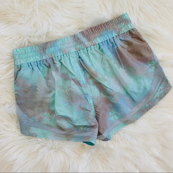 Free People Movement Tie Dye Shorts S Blue - Picture 7 of 11